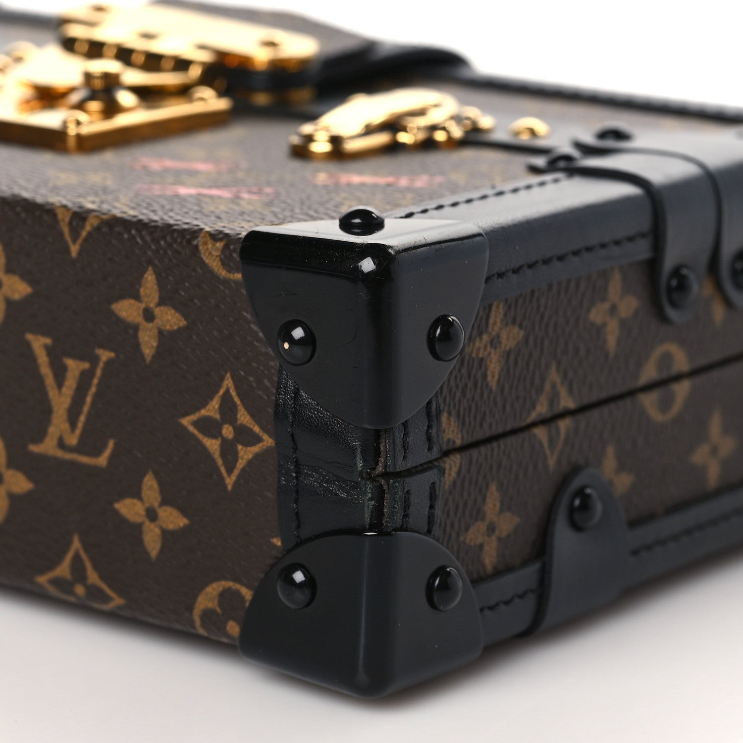 Louis Vuitton Monogram Petite Malle Black 8 of 8