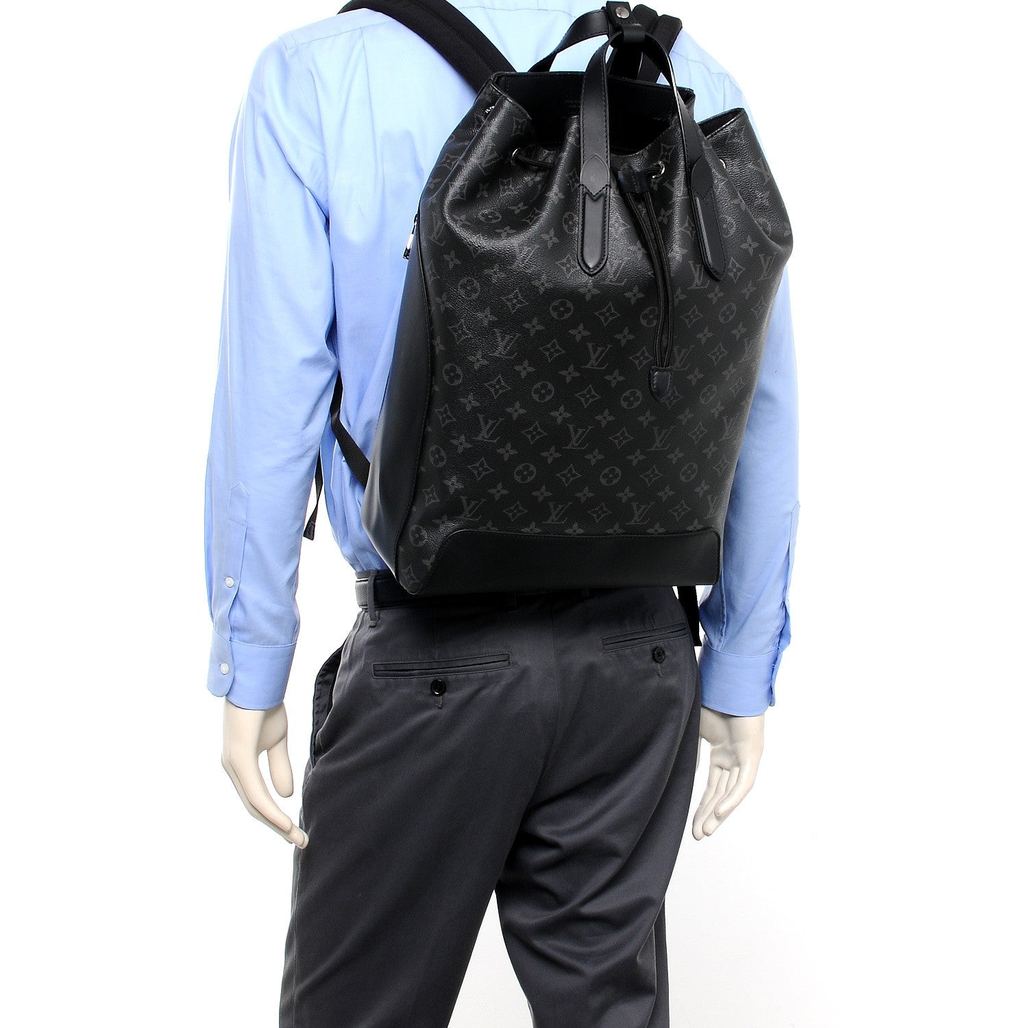 Louis Vuitton Monogram Eclipse Explorer Backpack 2 of 13