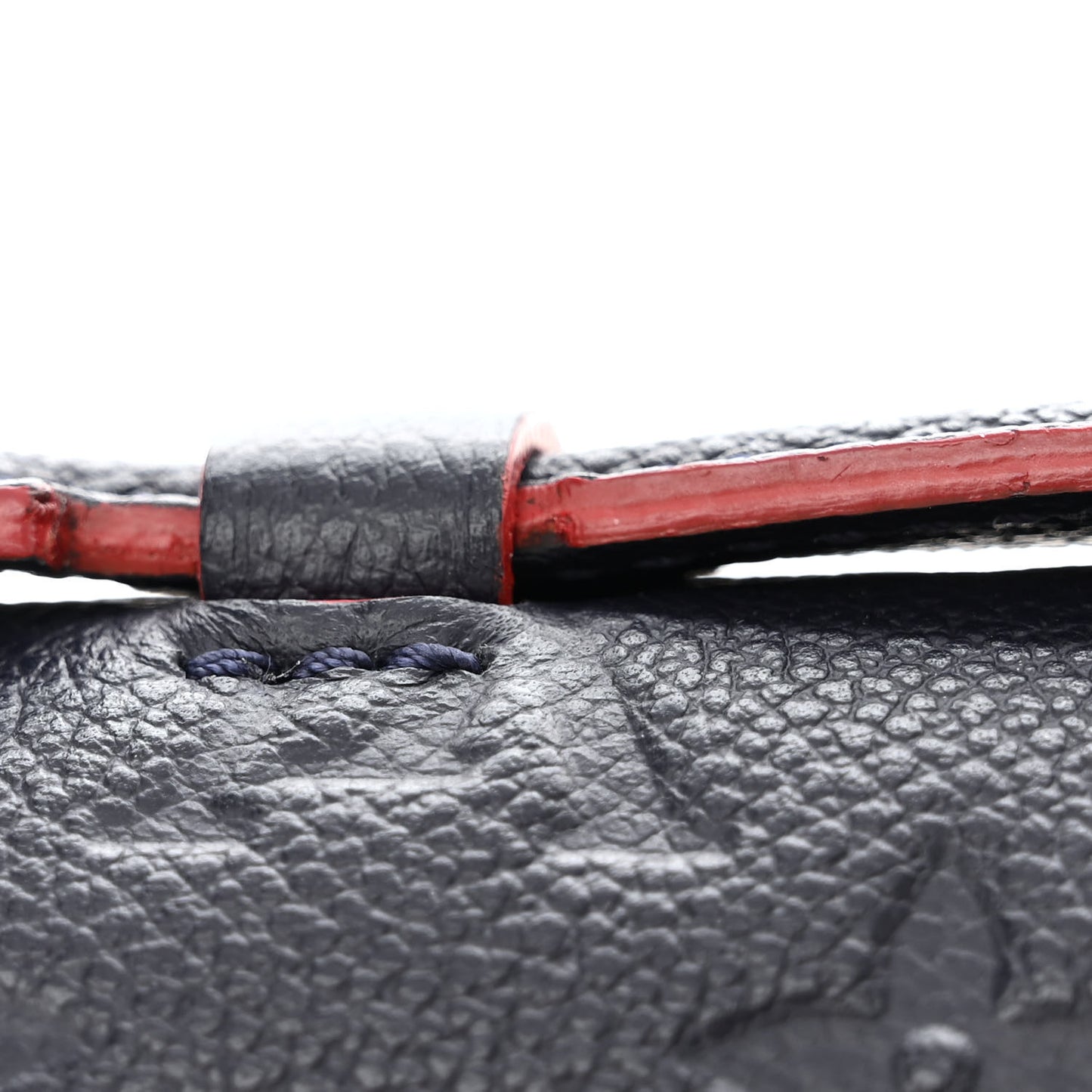 LOUIS VUITTON Empreinte Pochette Metis Marine Rouge
