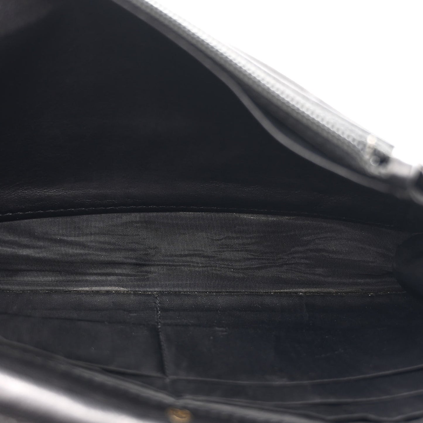 Lambskin Timeless CC Wallet On Chain WOC Black