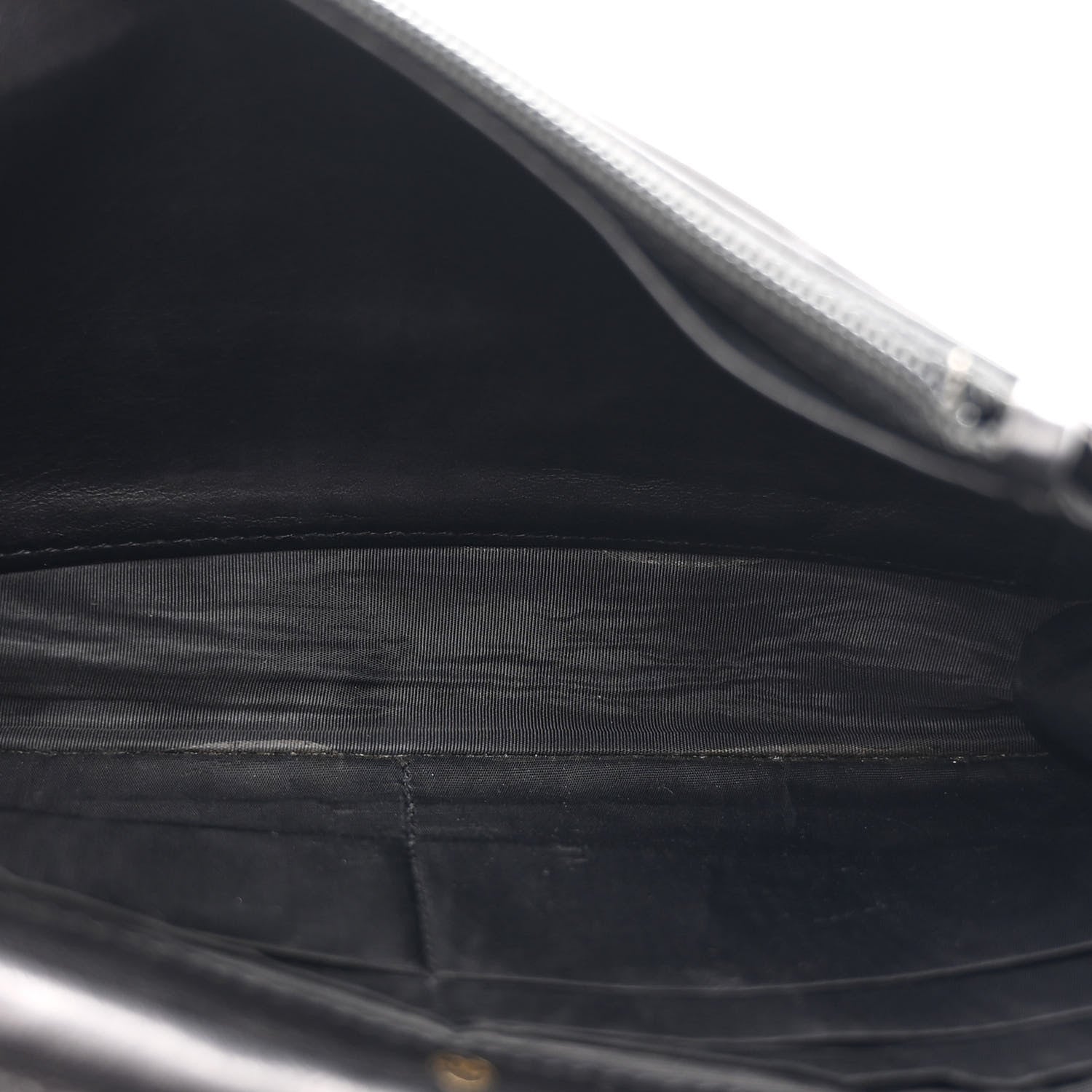 Chanel Lambskin Timeless CC Wallet On Chain WOC Black 5 of 11