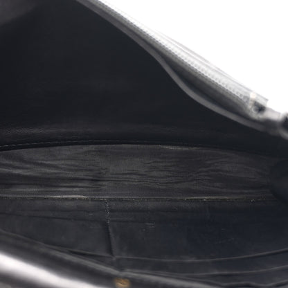 Chanel Lambskin Timeless CC Wallet On Chain WOC Black 5 of 11