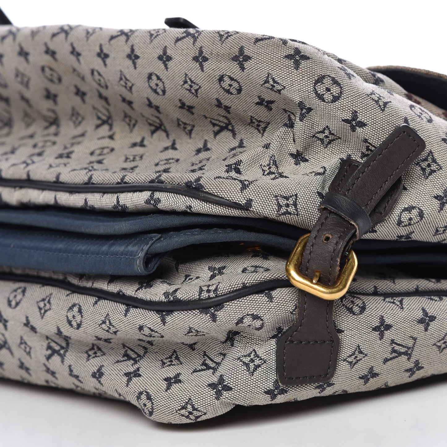 Mini Lin Sac a Langer Diaper Bag Blue