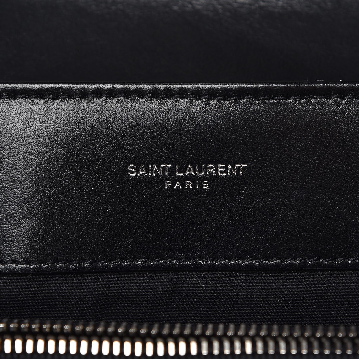 Saint Laurent Calfskin Y Quilted Monogram Medium Loulou Chain Satchel Black 7 of 9