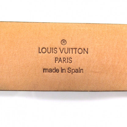 Louis Vuitton Monogram Belt w Gold Buckle 85/34 3 of 6