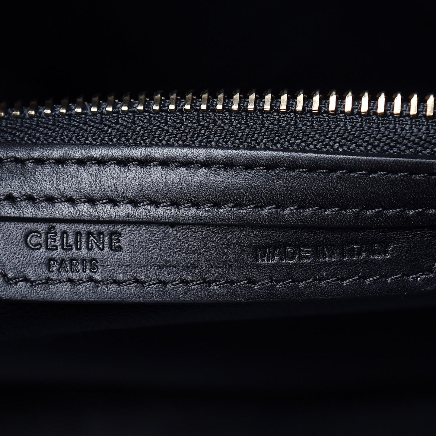 Satin Calfskin Mini Tri-Color Luggage Dark Grey