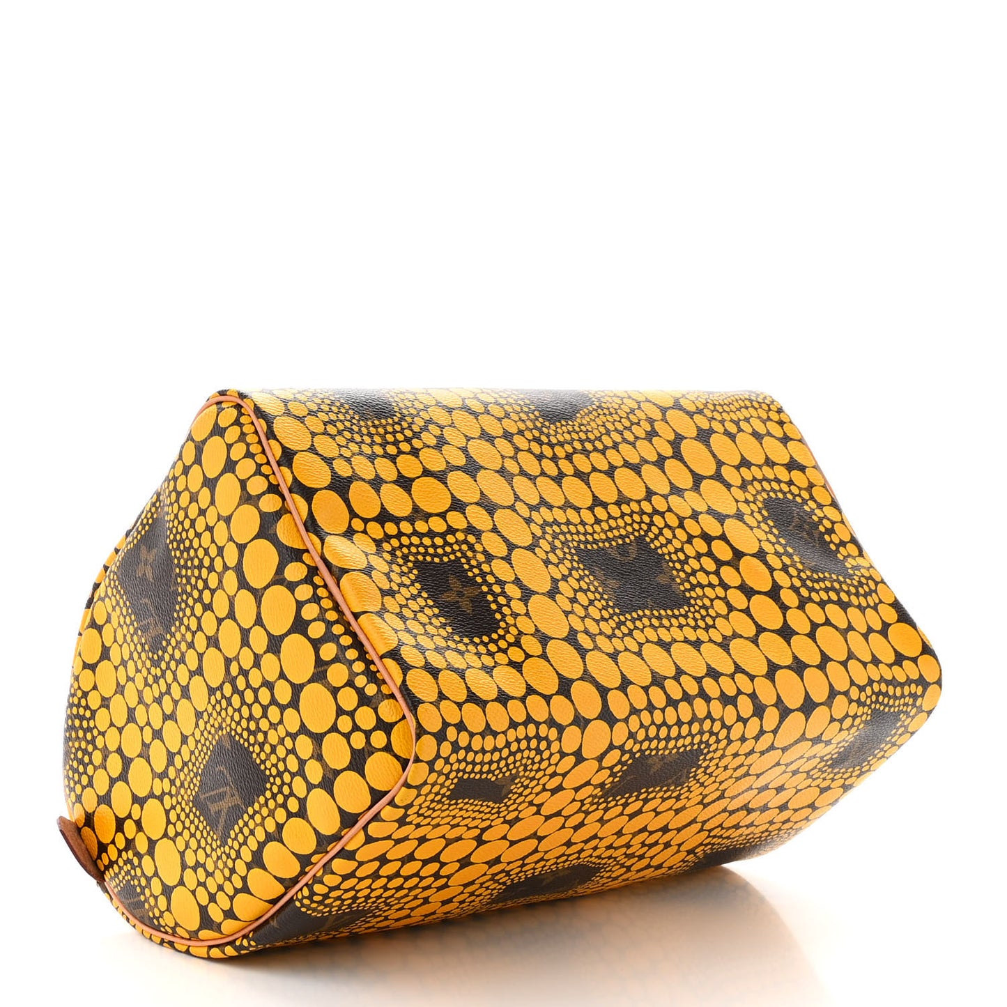 Monogram Kusama Town Speedy 30 Yellow