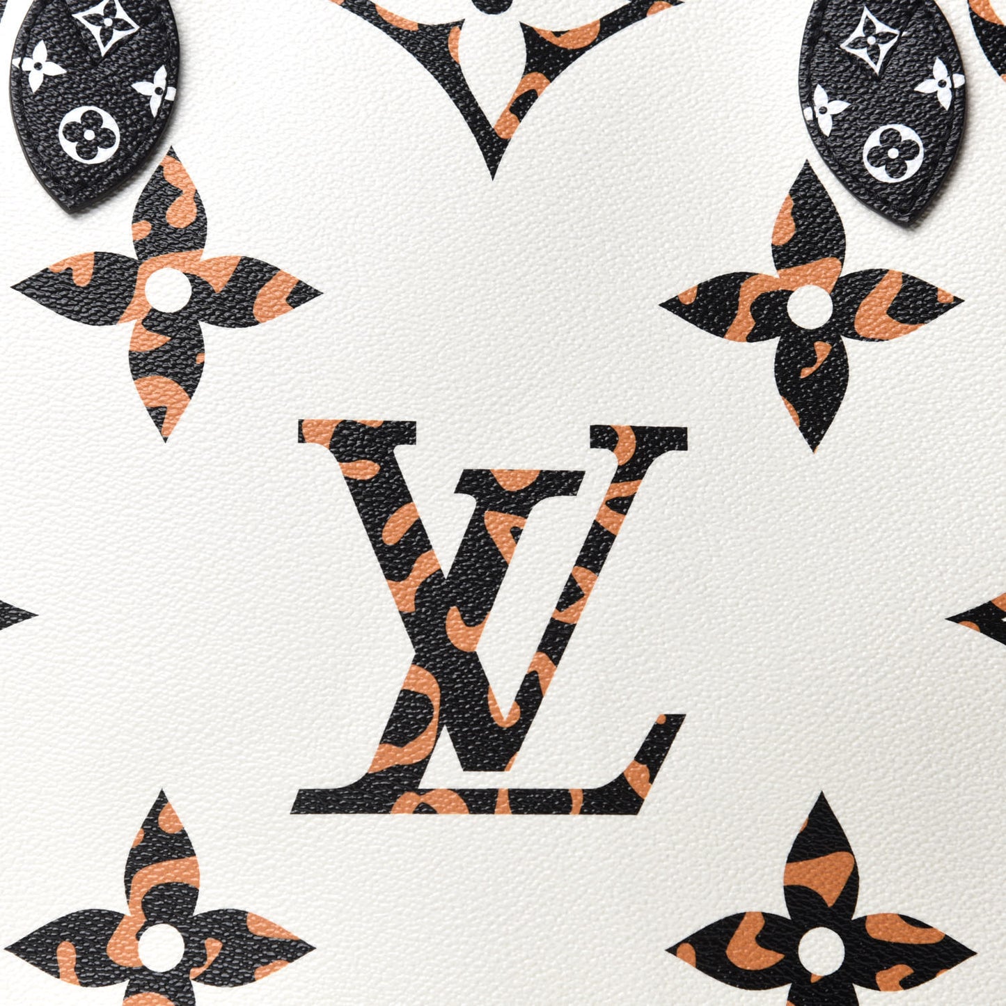 Monogram Giant Jungle Neverfull MM Ivory