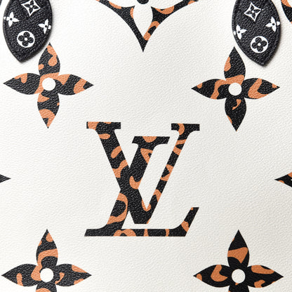 Louis Vuitton Monogram Giant Jungle Neverfull MM Ivory 11 of 11