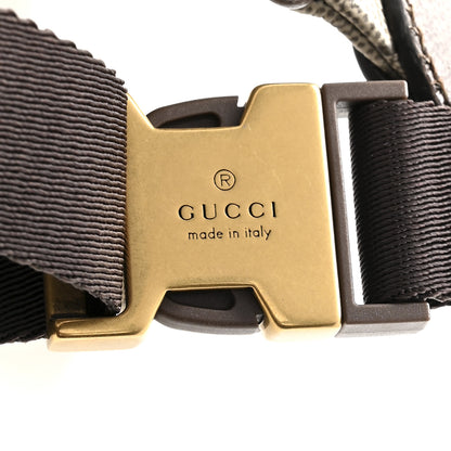 Gucci GG Supreme Monogram Web Small Ophidia Belt Bag Beige Ebony New Acero 12 of 12