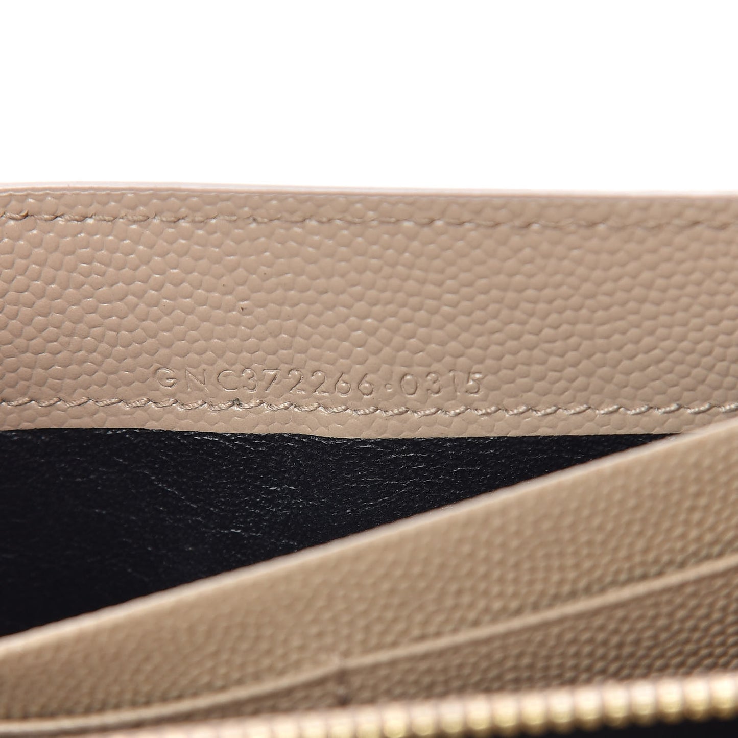 Grain De Poudre Classic Monogram Cassandre Wallet Nude Powder