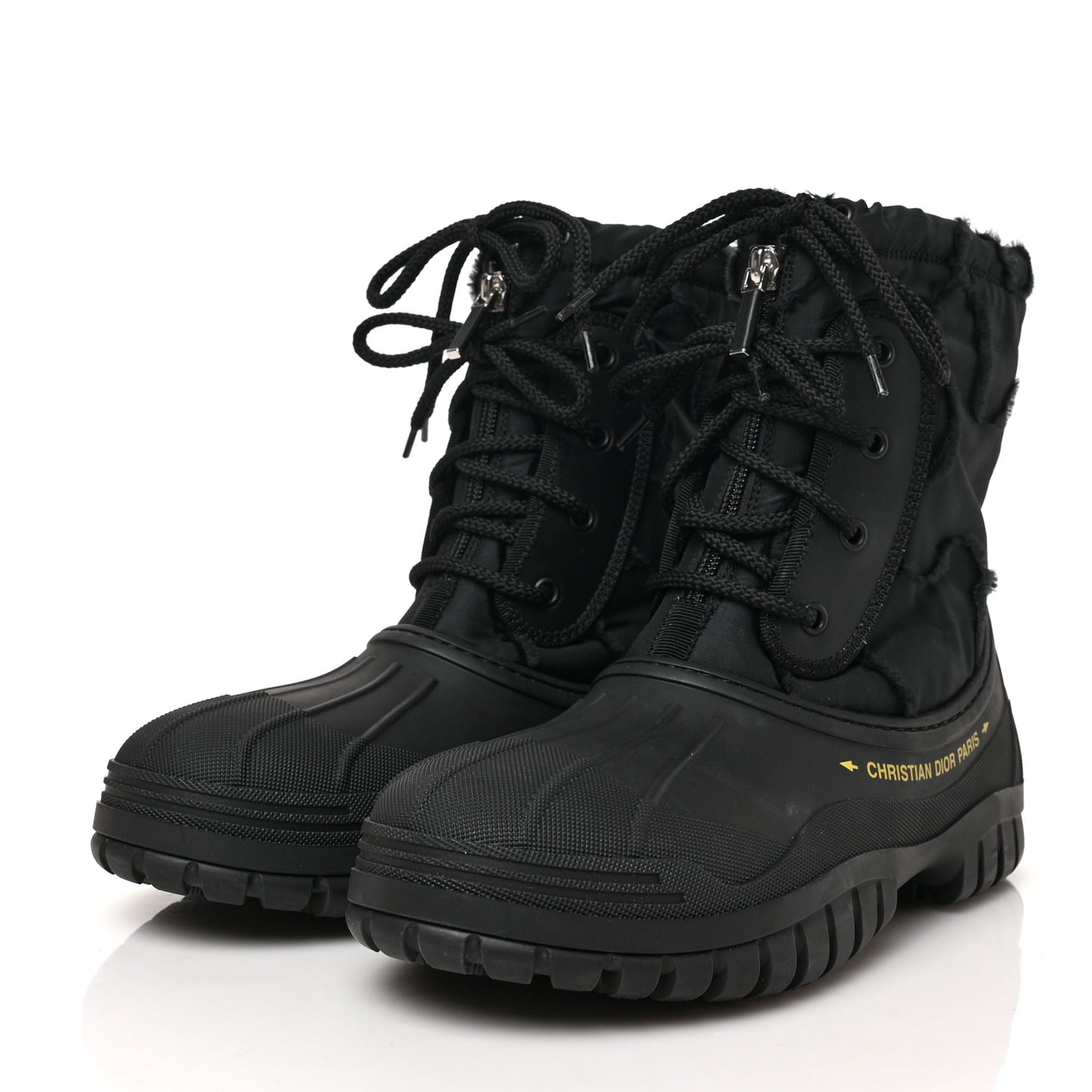 Rubber Nylon D-Venture Boots 38.5 Black
