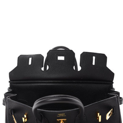 Hermes Togo Birkin 25 Black 17 of 36