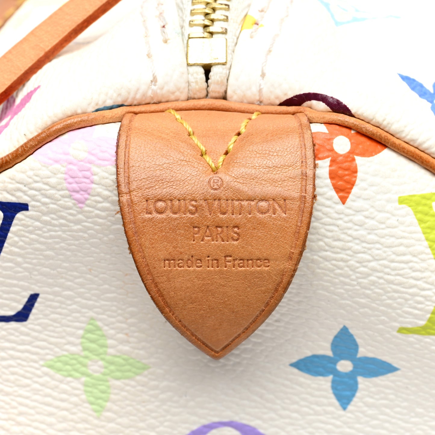 Monogram Multicolor Speedy 30 White