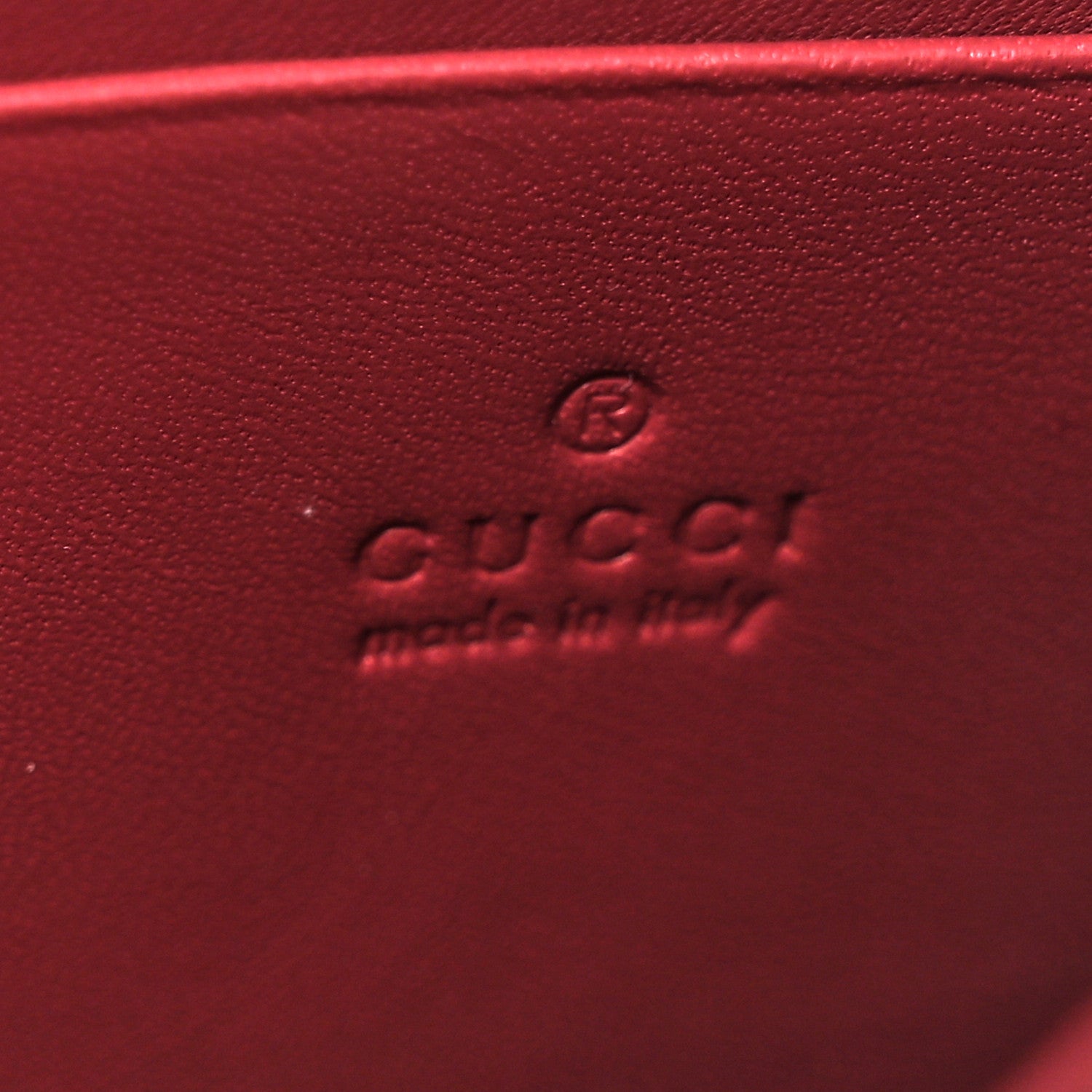 Gucci GG Supreme Monogram Blooms Chain Wallet Beige Multicolor Dry Rose 6 of 13