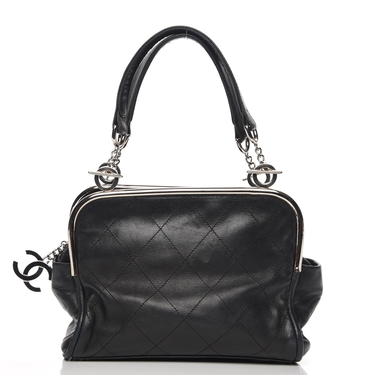 Chanel Lambskin Ultimate Soft Frame Bag Black 1 of 10