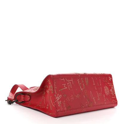 Balenciaga Calfskin Love Perforated Blackout Hardware City Rouge Profond 5 of 12