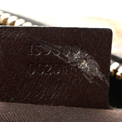 Gucci Monogram Medium Wave Boston Dark Brown 7 of 11