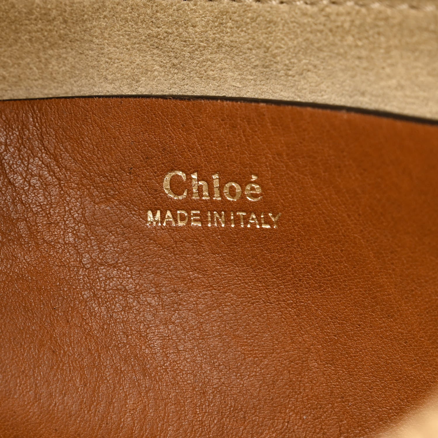 Chloe Grained Calfskin Small Hayley Hobo Nut 8 of 15