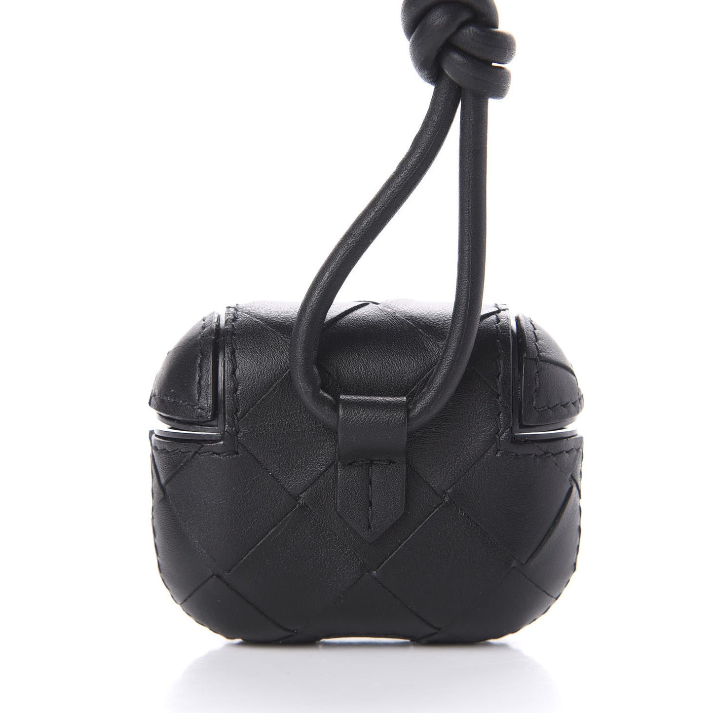 Nappa Intrecciato Airpods Pro Case Black