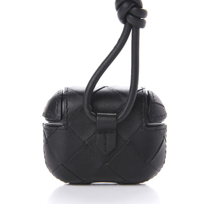 Bottega Veneta Nappa Intrecciato Airpods Pro Case Black 4 of 6
