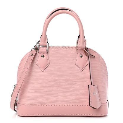 Louis Vuitton Epi Alma BB Rose Ballerine 1 of 8