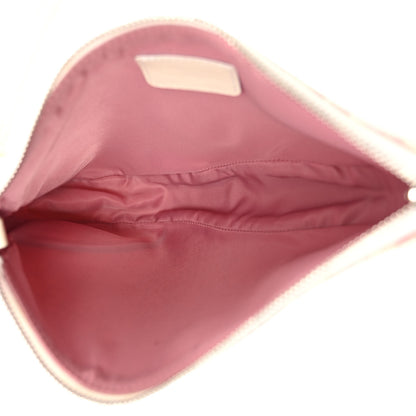 Christian Dior Monogram Mini Saddle Pochette Pink 5 of 9