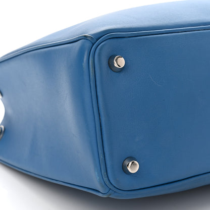 Christian Dior Smooth Calfskin Medium Diorissimo Tote Blue 9 of 10