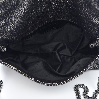 Stella McCartney Chamois Shiny Dotted Mini Falabella Crossbody Bag Ruthenium 5 of 9