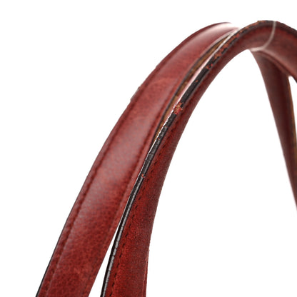 Gucci Suede Medium 1973 Top Handle Satchel Red 16 of 18