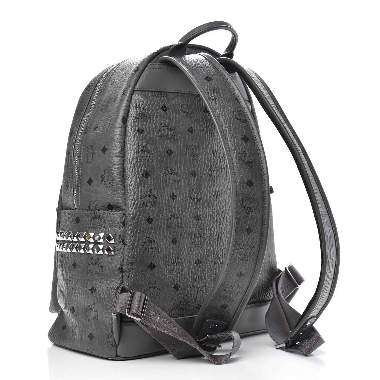 Visetos Side Stud Medium Stark Backpack Grey