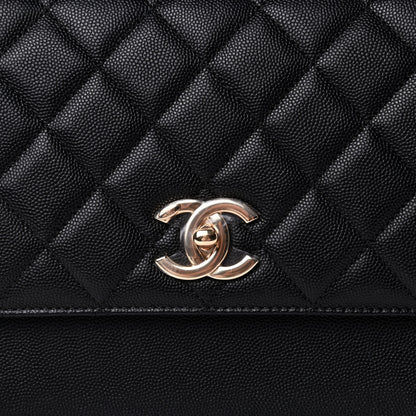 Chanel Caviar Quilted Large Business Affinity Flap Black 10 of 11