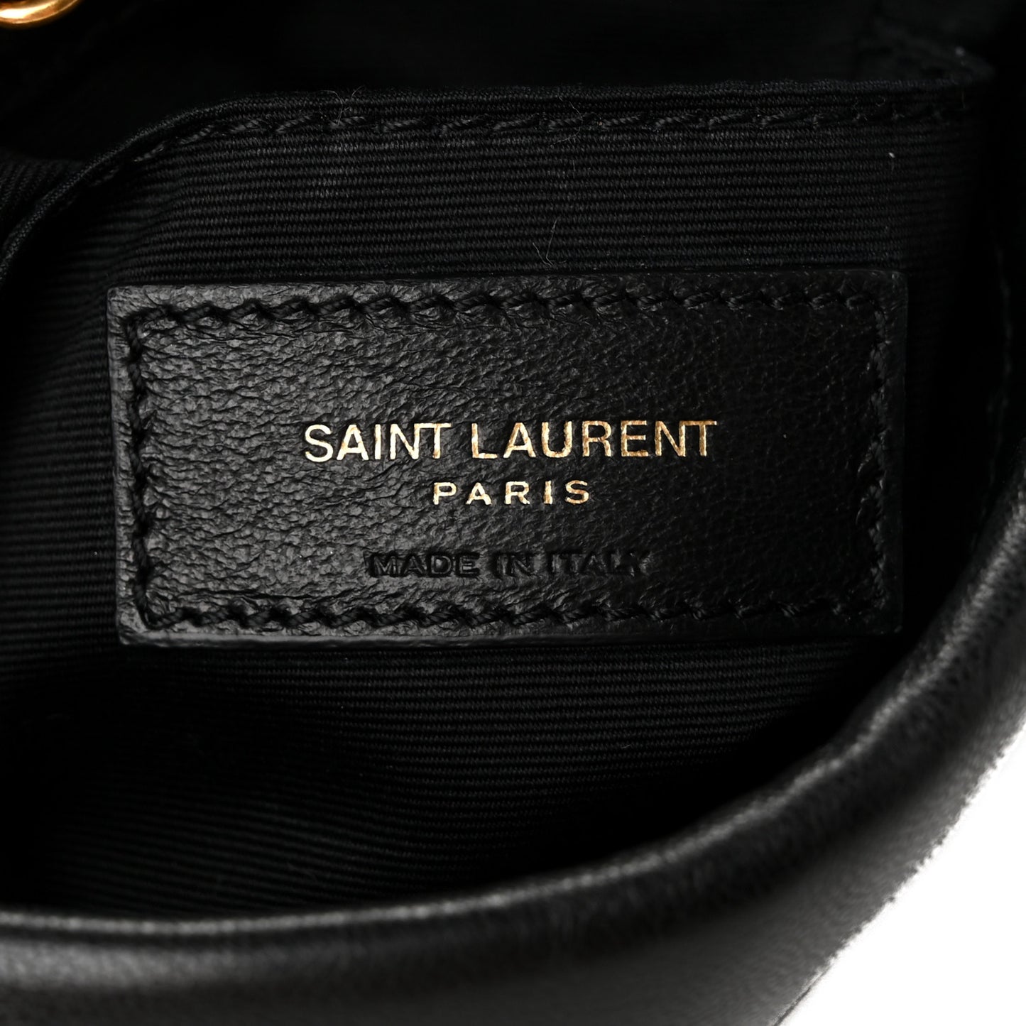 Lambskin Patchwork Monogram Nano Jamie 4.3 Black