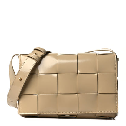 Bottega Veneta Brushed Calfskin Intrecciato Cassette Bag Porridge 1 of 8
