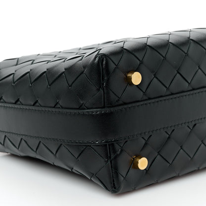 Bottega Veneta Calfskin Nappa Intrecciato Mini Wallace Black 10 of 12
