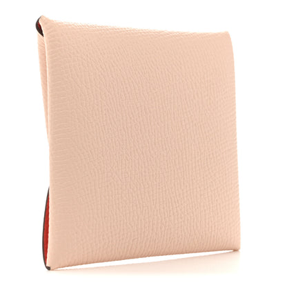 Hermes Epsom Verso Bastia Coin Purse Rose Eglantine Rose Jaipur 3 of 8