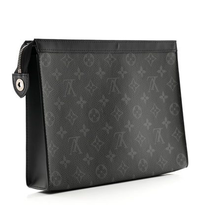 Louis Vuitton Monogram Eclipse Pochette Voyage MM 3 of 11