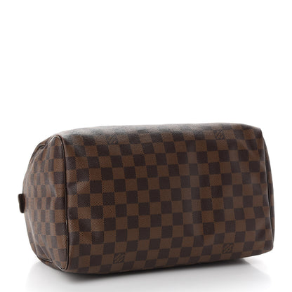 Louis Vuitton Damier Ebene Speedy 30 4 of 9