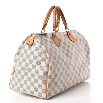 Louis Vuitton Damier Azur Speedy 35 3 of 22