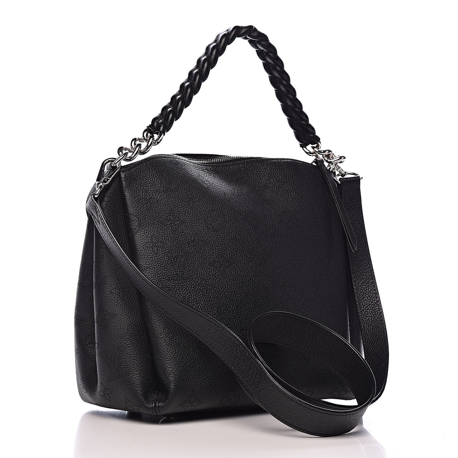 Louis Vuitton Mahina Babylone Chain BB Black 3 of 10