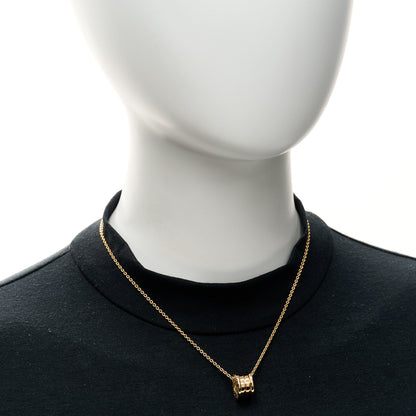 Bulgari 18K Yellow Gold B.Zero1 Pendant Necklace 2 of 4