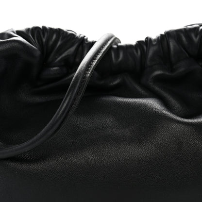 Mansur Gavriel Lambskin Cloud Clutch Black Flamma 7 of 10