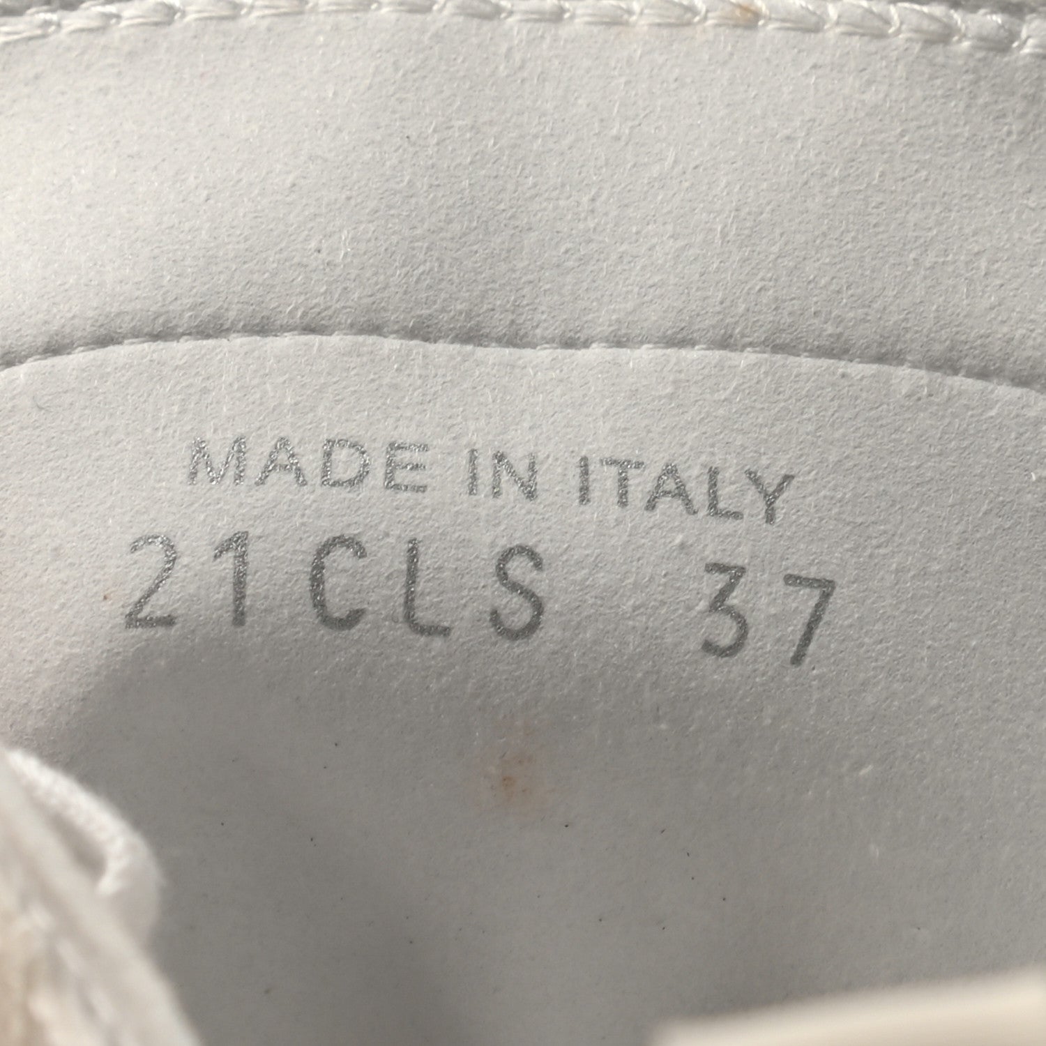 Christian Dior X KENNY SCHARF Technical Canvas Oblique Patch Mens B23 High Top Sneakers 37 White Blue 5 of 5