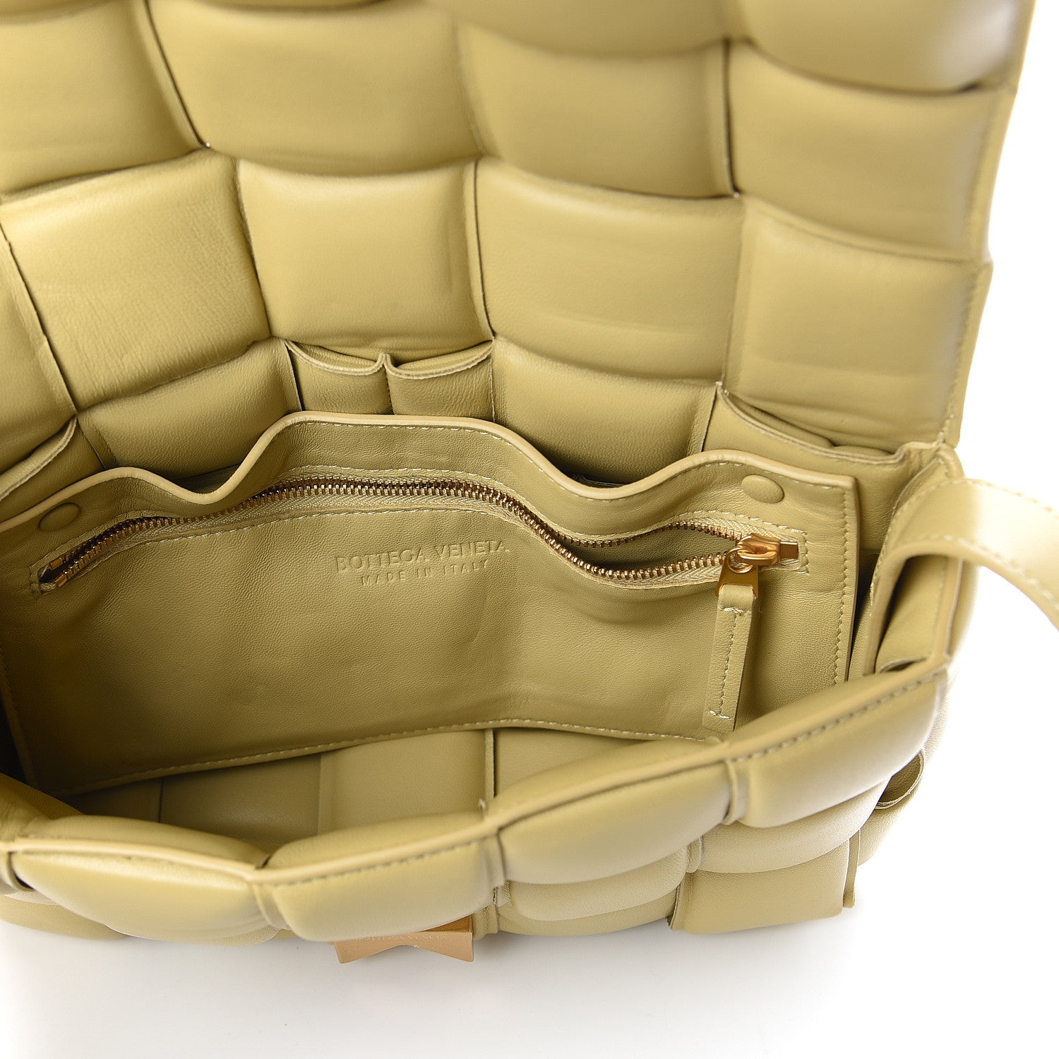 Bottega Veneta Nappa Maxi Intreccio Padded Cassette Crossbody Bag Tapioca 4 of 8