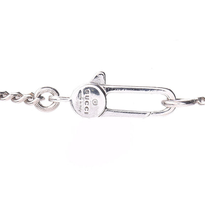 Gucci Sterling Silver GucciGhost Hamlet Skull Dog Tag Pendant Necklace 4 of 4