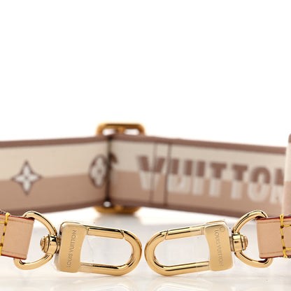 Louis Vuitton Jacquard Speedy Bandouliere 20 Shoulder Strap Beige 4 of 4