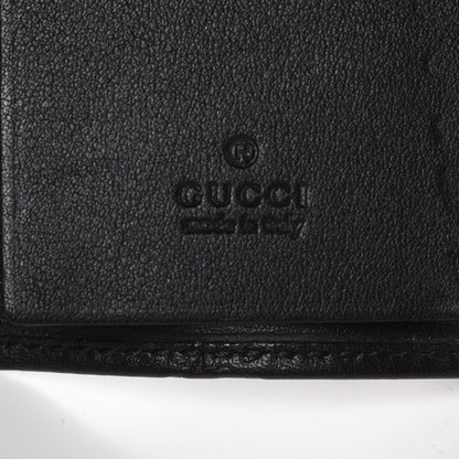 Gucci Guccissima Dice 6 Key Holder Case Black 6 of 11