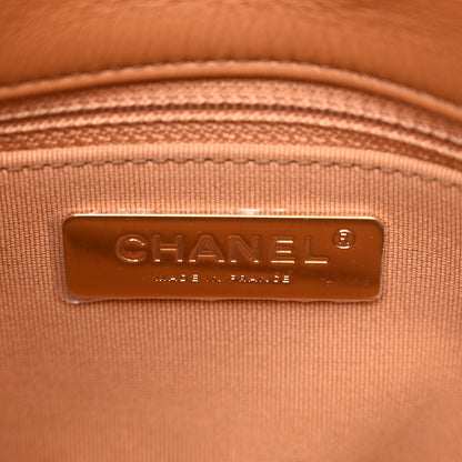 Chanel Lambskin Quilted Large Chanel 19 Flap Brown 6 of 10