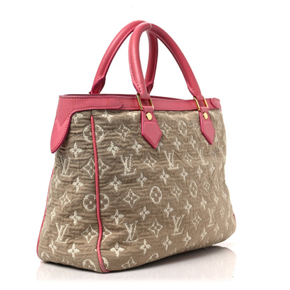 Louis Vuitton Monogram Sabbia Cabas MM Rose 3 of 8