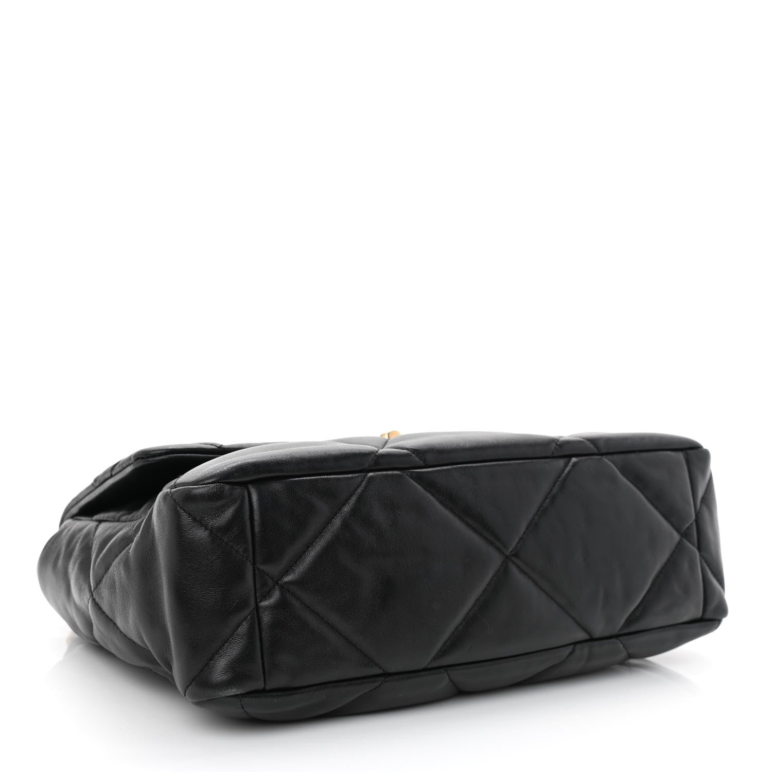 Chanel Lambskin Quilted Large Chanel 19 Flap Black 4 of 10